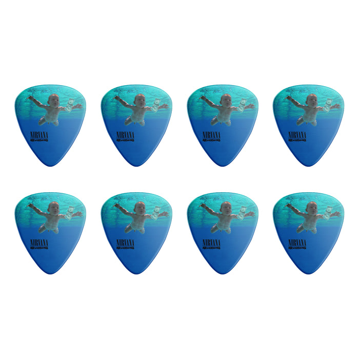 Nirvana Nevermind Double Sided Guitar Picks, Set of 8 - Fair Deal Music