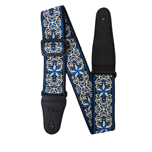 Guitar Strap 2" Embroidered Pattern - Fair Deal Music