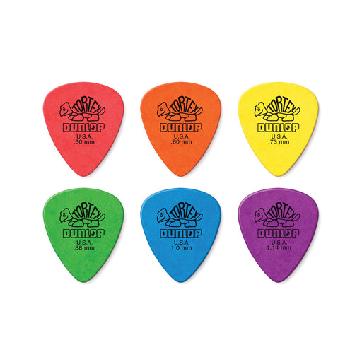 Dunlop Tortex Standard Plectrums, Variety 12 Pack - Fair Deal Music