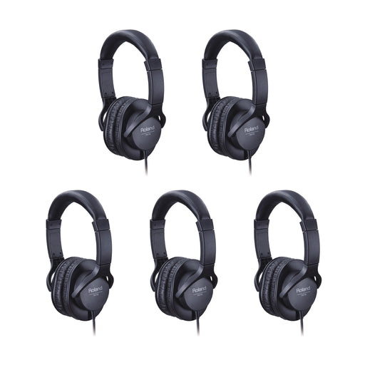 Roland RH-5 Closed-type Headphones, Pack of 5 - Fair Deal Music