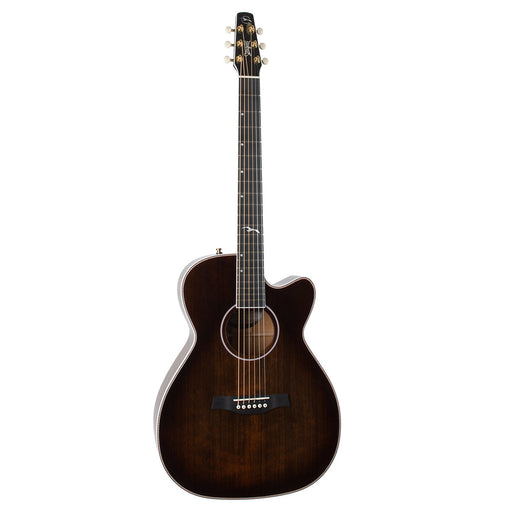 Seagull Artist Mosaic Anthem C/A Electro-Acoustic Guitar ~ Bourbon Burst with Bag - Fair Deal Music