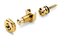 Schaller Guitar S-Lock Pair Gold Plated Strap Locks - Fair Deal Music