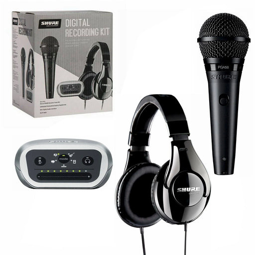 Shure Digital Recording Kit - Mic, Audio Interface & Headphones - Fair Deal Music