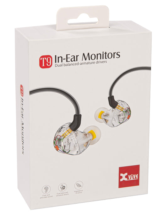 Xvive T9 In-Ear Monitors ~ Dual Balanced Drivers - Fair Deal Music