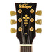 Vintage V100M Mini Double Coil ReIssued Electric Guitar ~ Gold Top - Fair Deal Music