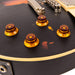Vintage V100 ICON Electric Guitar ~ Distressed Black Over Sunburst - Fair Deal Music