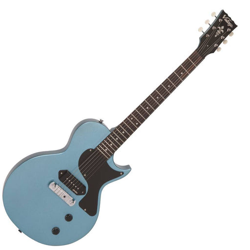 Vintage V120 ReIssued Electric Guitar ~ Gun Hill Blue - Fair Deal Music