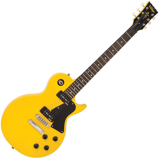 Vintage V132 ReIssued Electric Guitar ~ TV Yellow - Fair Deal Music