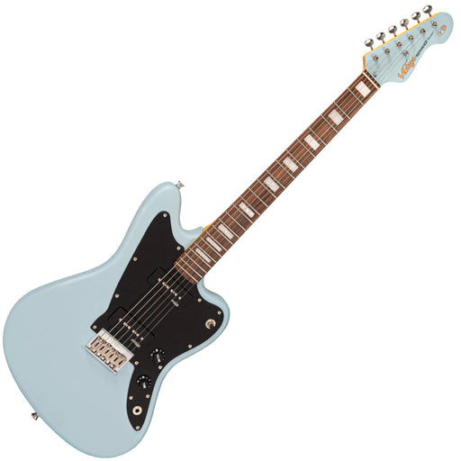 Vintage V65H ReIssued Hard Tail Electric Guitar ~ Satin Blue - Fair Deal Music