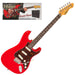 Vintage V60 Coaster Series Electric Guitar Pack ~ Gloss Red - Fair Deal Music