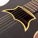 Vintage 'Raven' Paul Brett Electro-Acoustic Guitar ~ Satin Black - Fair Deal Music