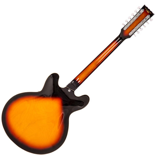 Vintage VSA500 ReIssued 12-String Semi Acoustic Guitar ~ Sunburst - Fair Deal Music