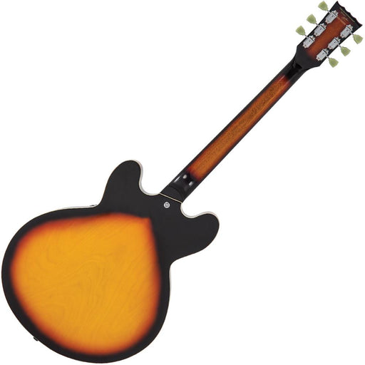 Vintage VSA500 ReIssued Semi Acoustic Guitar ~ Sunburst - Fair Deal Music