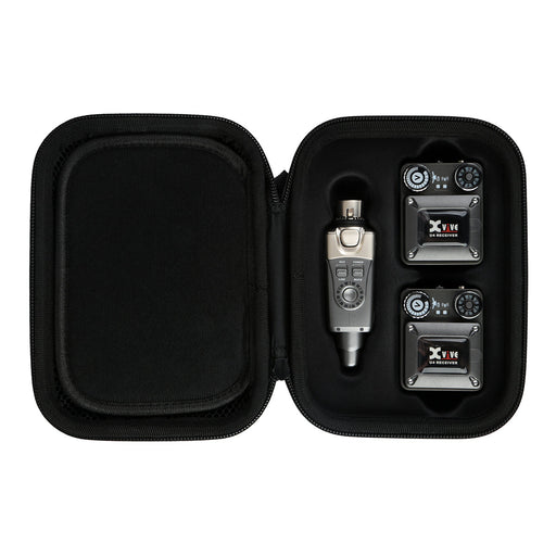 Xvive Travel Case for U4R2 In-Ear Monitor Wireless System (2 Receivers) - Fair Deal Music
