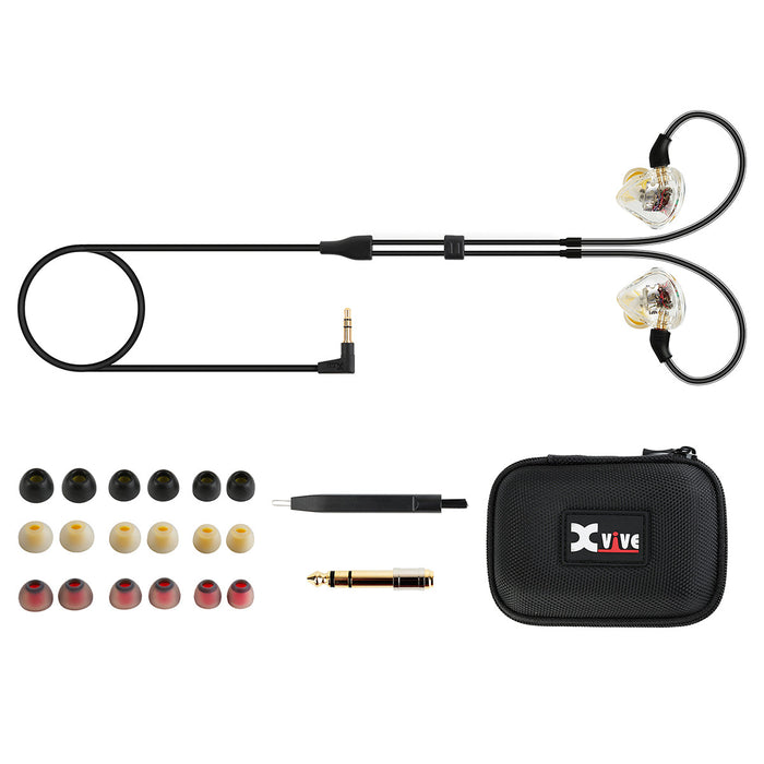 Xvive T9 In-Ear Monitors ~ Dual Balanced Drivers - Fair Deal Music