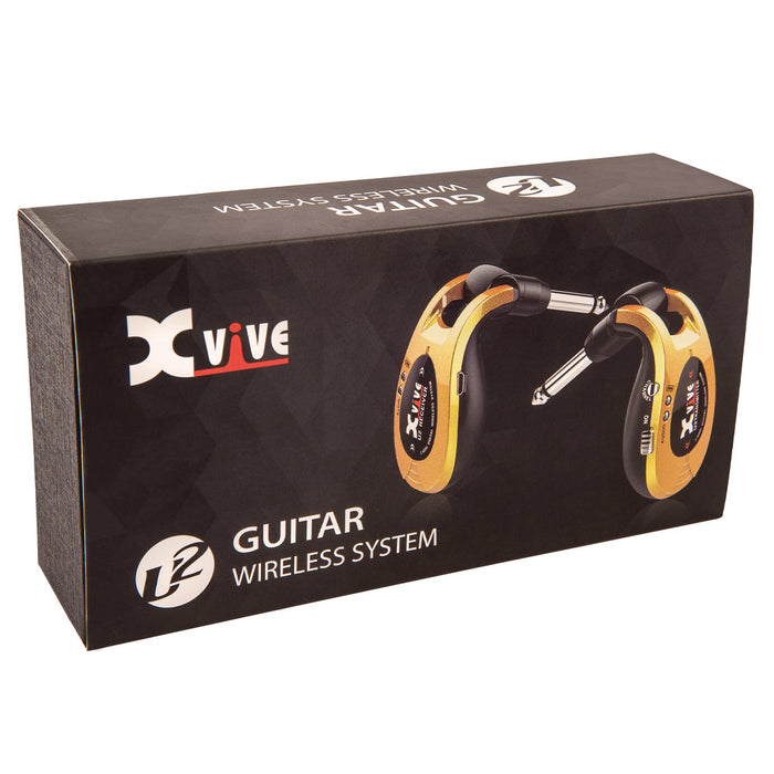 Xvive Wireless Guitar System ~ Gold - Fair Deal Music