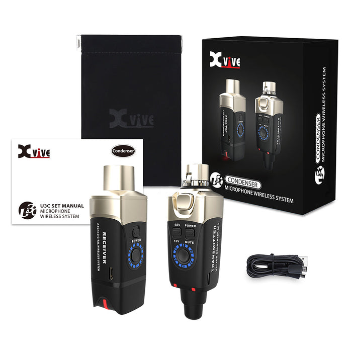 Xvive Condenser Microphone Wireless System - Fair Deal Music