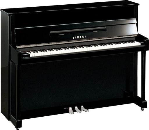 Yamaha B2 Upright with SC3 SILENT Piano™ System in Polished Ebony with Chrome Fittings [Showroom Model] - Fair Deal Music