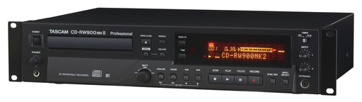 Tascam CD-RW900 MKII Rack Mount CD Recorder and Player, Open Box - Fair Deal Music