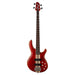 Cort A4 Plus FMMH Bass Guitar, Open Pore Black Cherry - Fair Deal Music