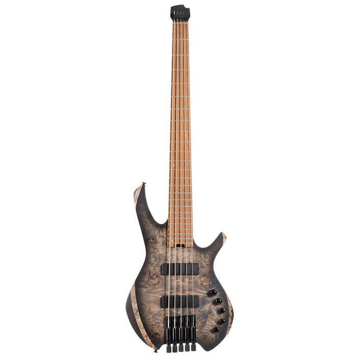 Cort Space 5 Headless 5-String Bass, Star Dust Black - Fair Deal Music