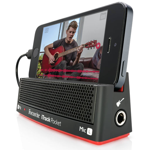 Focusrite iTrack Pocket Guitar Interface and Mic for iPhone [USED] - Fair Deal Music