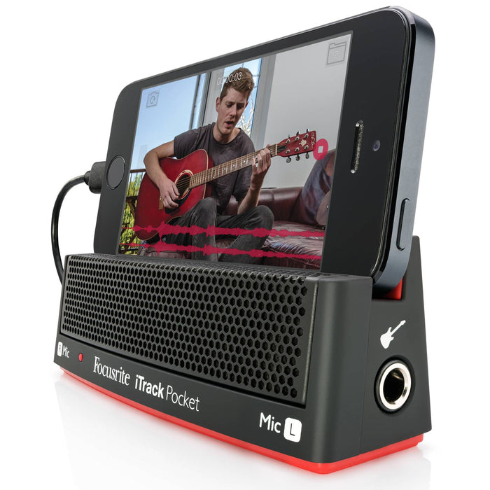 Focusrite iTrack Pocket Guitar Interface and Mic for iPhone [USED] - Fair Deal Music