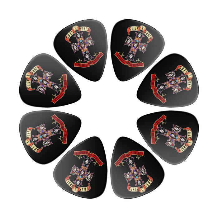 Guns N' Roses Double Sided Guitar Picks, Set of 8 - Fair Deal Music