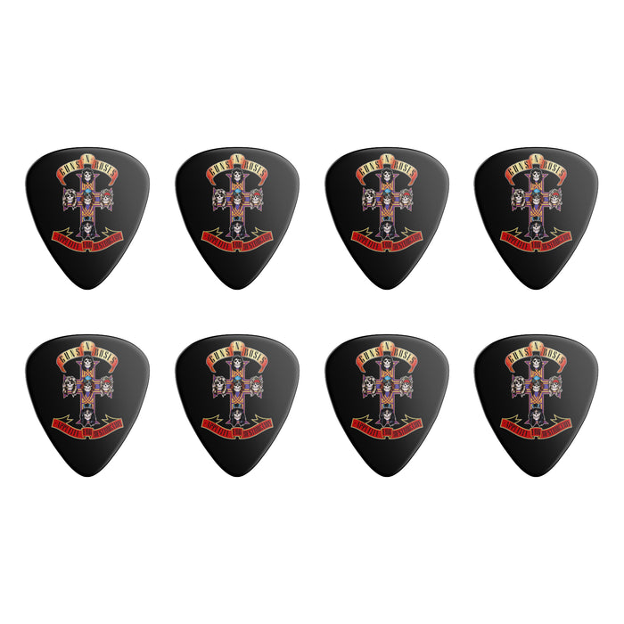 Guns N' Roses Double Sided Guitar Picks, Set of 8 - Fair Deal Music