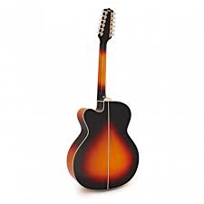 Takamine GJ72CE-12 Jumbo 12 String Electro Acoustic, Brown Sunburst - Fair Deal Music