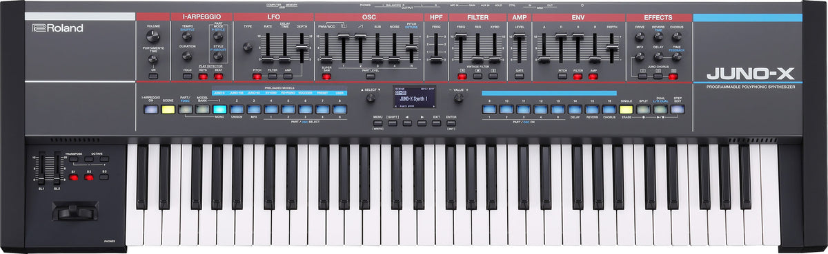 Roland JUNO-X Programmable Polyphonic Synthesizer