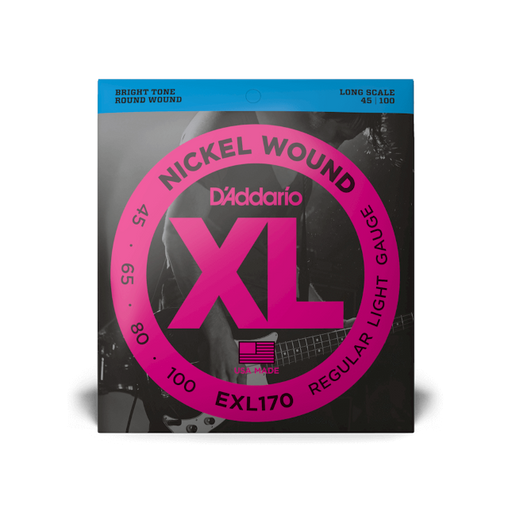 D'Addario 45-100 Regular Light, Long Scale, XL Nickel Bass Strings - Fair Deal Music