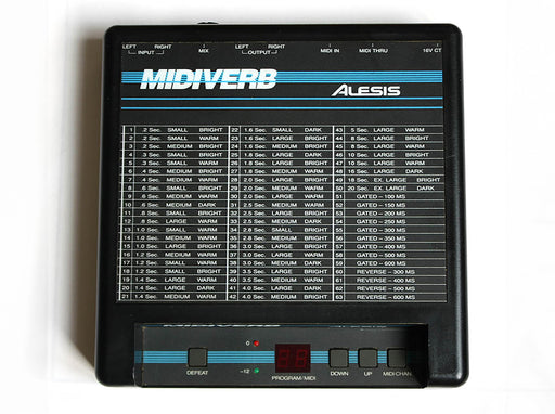 Alesis MIDIVERB (Original) Effects Unit [USED] - Fair Deal Music