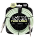 Ernie Ball Flex Instrument Cable 20ft, Glow in the Dark - Fair Deal Music