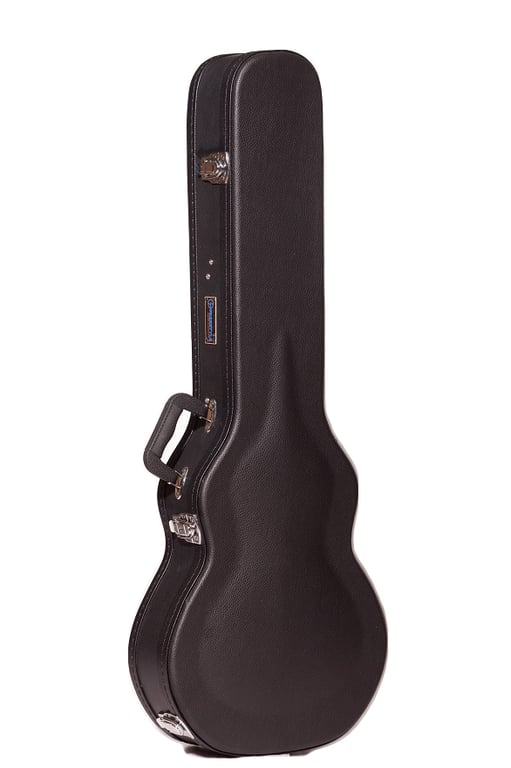 Freestyle Deluxe Wood Shell Electric Guitar Case Les Paul Style Black - Fair Deal Music