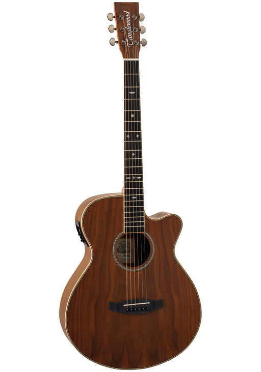 Tanglewood Reunion TRU4CEAW Super Folk Acoustic Guitar, Black Walnut - Fair Deal Music