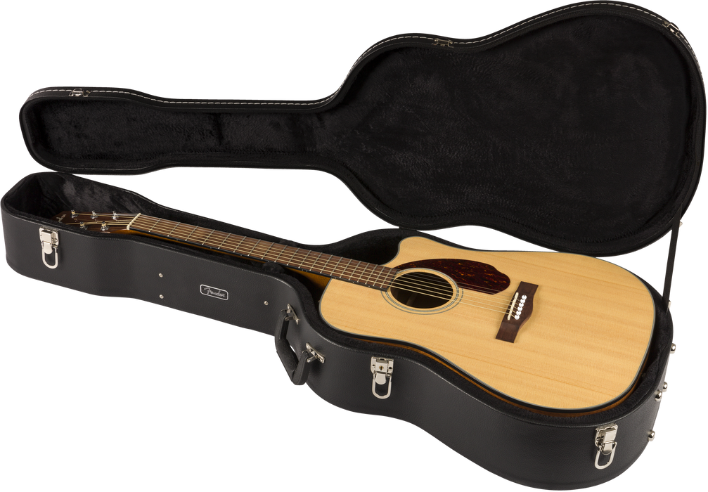 Fender CD-140SCE Electro Acoustic Guitar with Case, Natural - Fair Deal Music