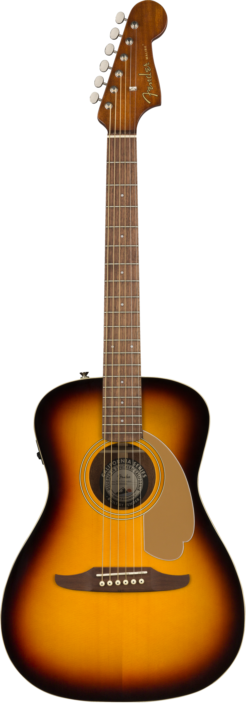 Fender California 系列 Malibu Player 在 Sunburst