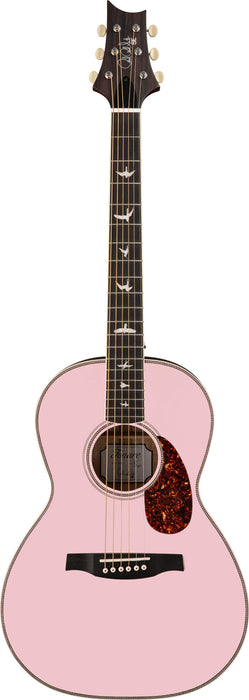 PRS SE P20E Parlor with Piezo, Satin Pink Lotus — Fair Deal Music