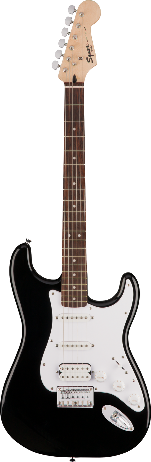 Squier Stratocaster Hardtail HSS Black [Open Box] - Fair Deal Music