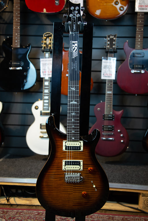 PRS SE Custom 24 Black Gold Burst, Ex-Display - Fair Deal Music