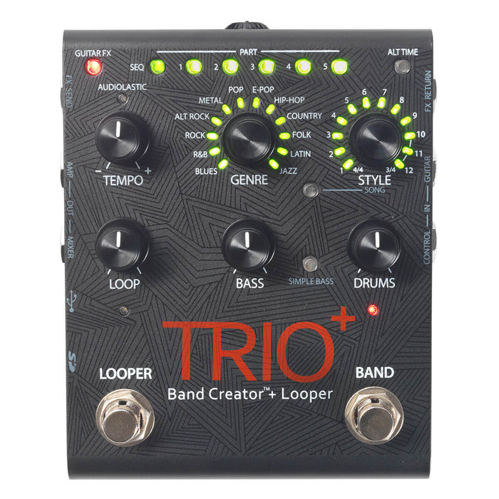 Digitech Trio+ Band Creator and Looper Pedal - Fair Deal Music