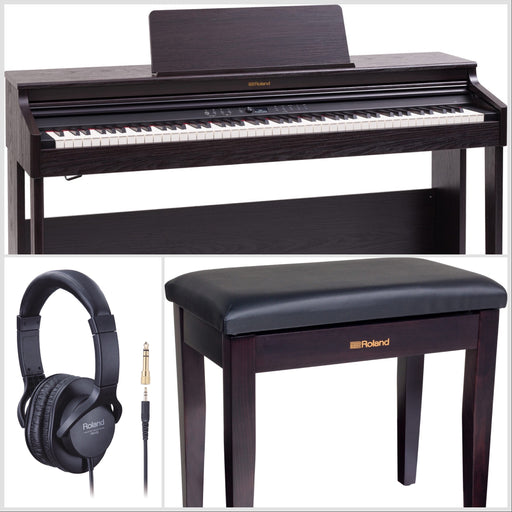 Roland RP701-DR Digital Piano in Dark Rosewood Bundle - Fair Deal Music