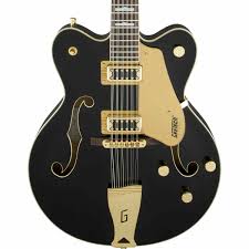 Gretsch G5422G-12 Electromatic Hollow Body 12 String Black Electric Guitar - Fair Deal Music