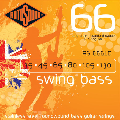 Rotosound RS666LD Swing Bass Strings 15-130 - Fair Deal Music
